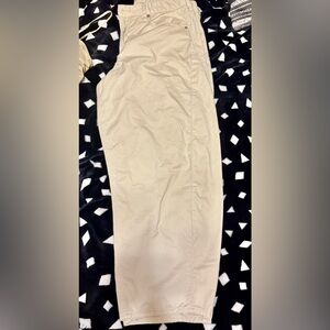 Abercrombie & Fitch Light Tan Curve Love Pants